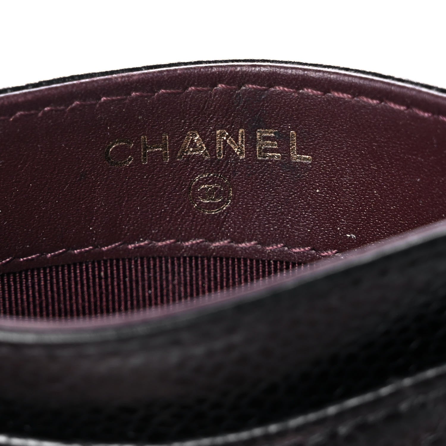 Chanel Caviar Quilted Card Holder Black 8 of 11