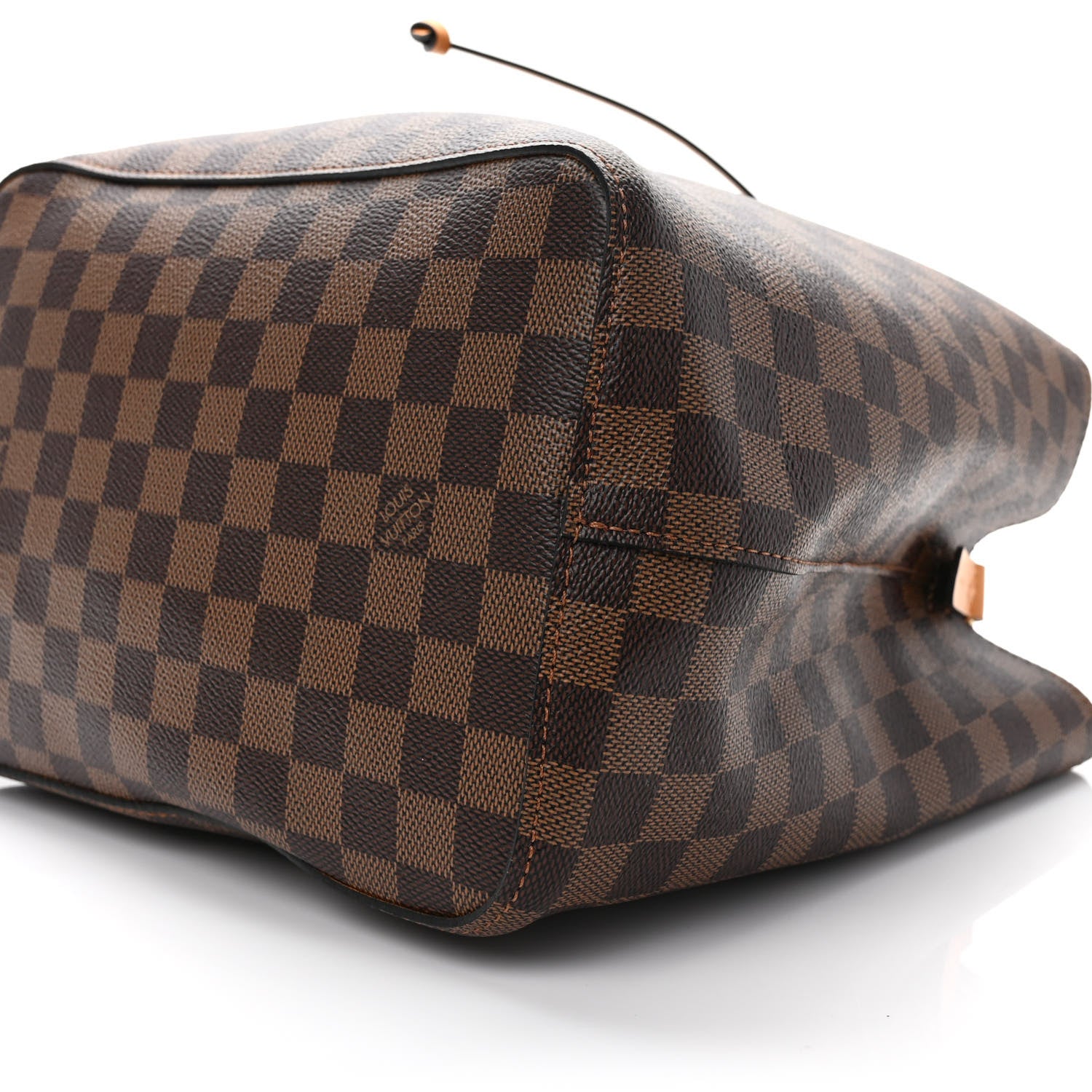 Louis Vuitton Damier Ebene Neonoe MM Safran 9 of 9