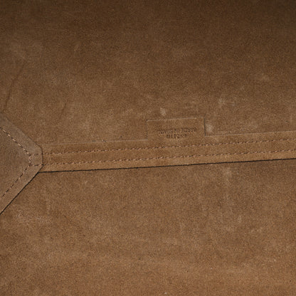 Loewe Shiny Calfskin Large Puzzle Fold Tote Warm Desert 6 of 11