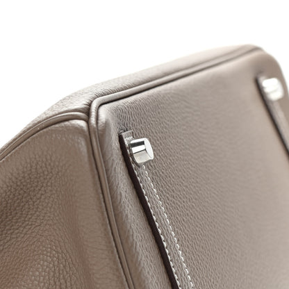 Hermes Togo Birkin 35 Etoupe 7 of 33