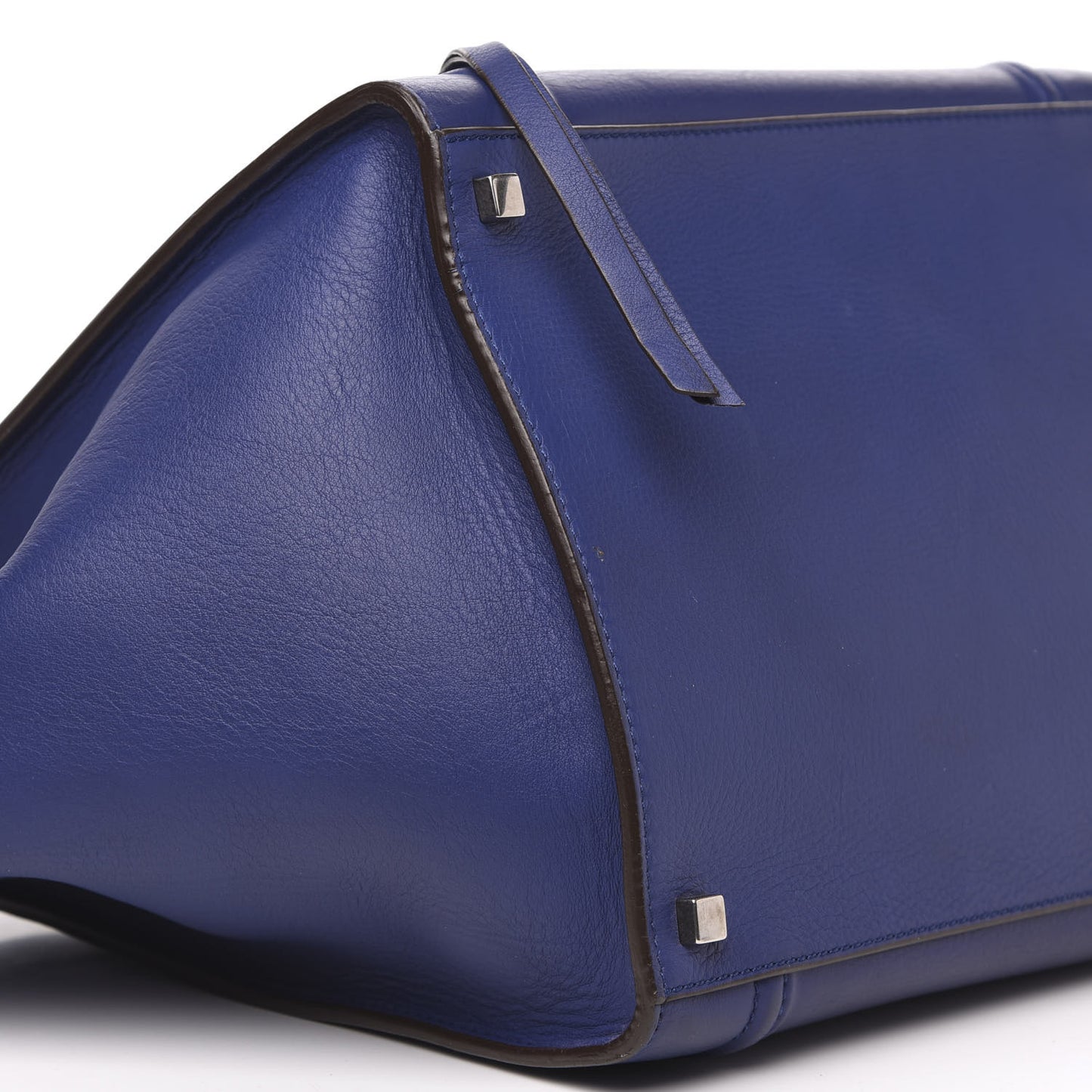 Supple Calfskin Medium Phantom Luggage Indigo