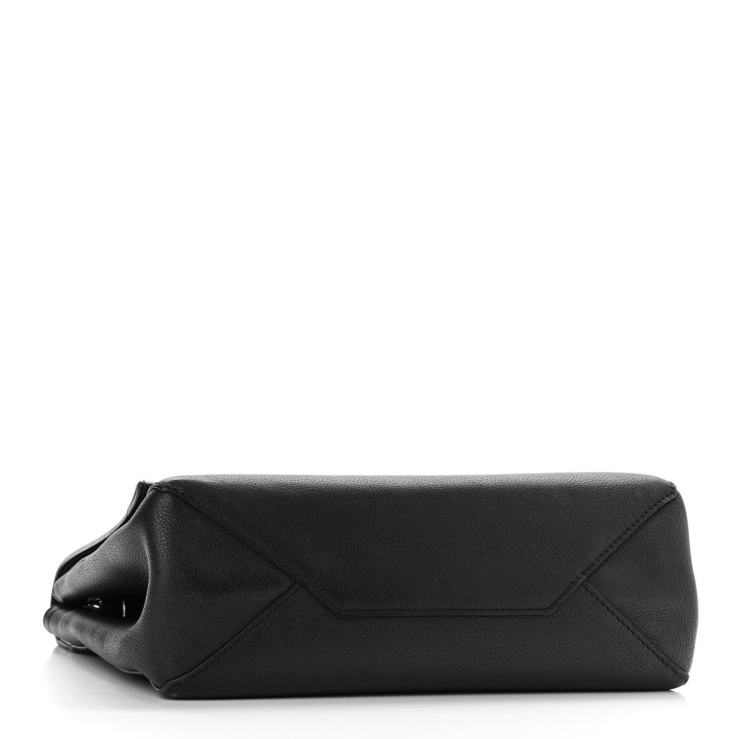 Louis Vuitton Soft Calfskin Lockme II Top Handle Black 4 of 15