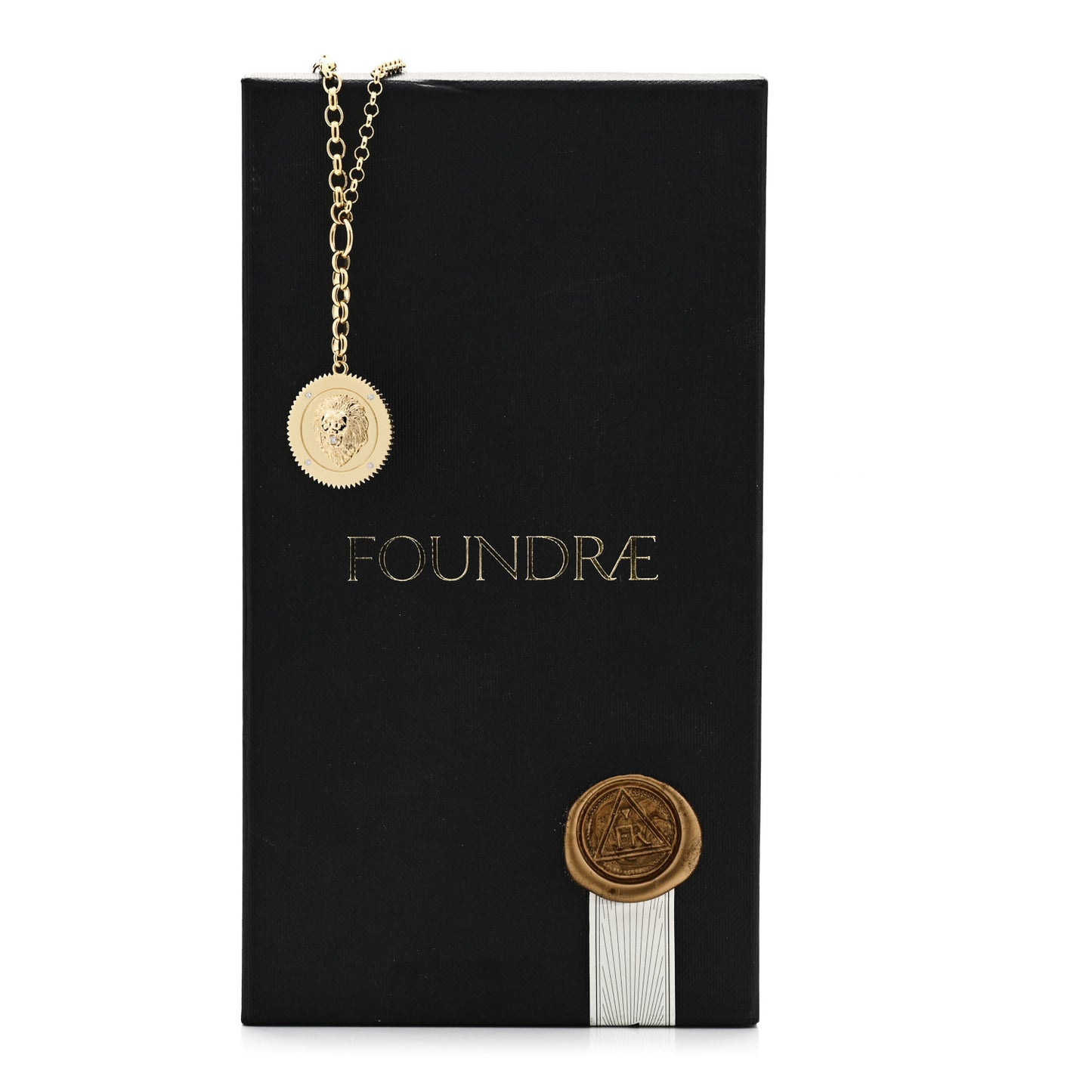 18K Yellow Gold Large Strength Medallion Heavy Mixed Belcher Extension Chain Necklace