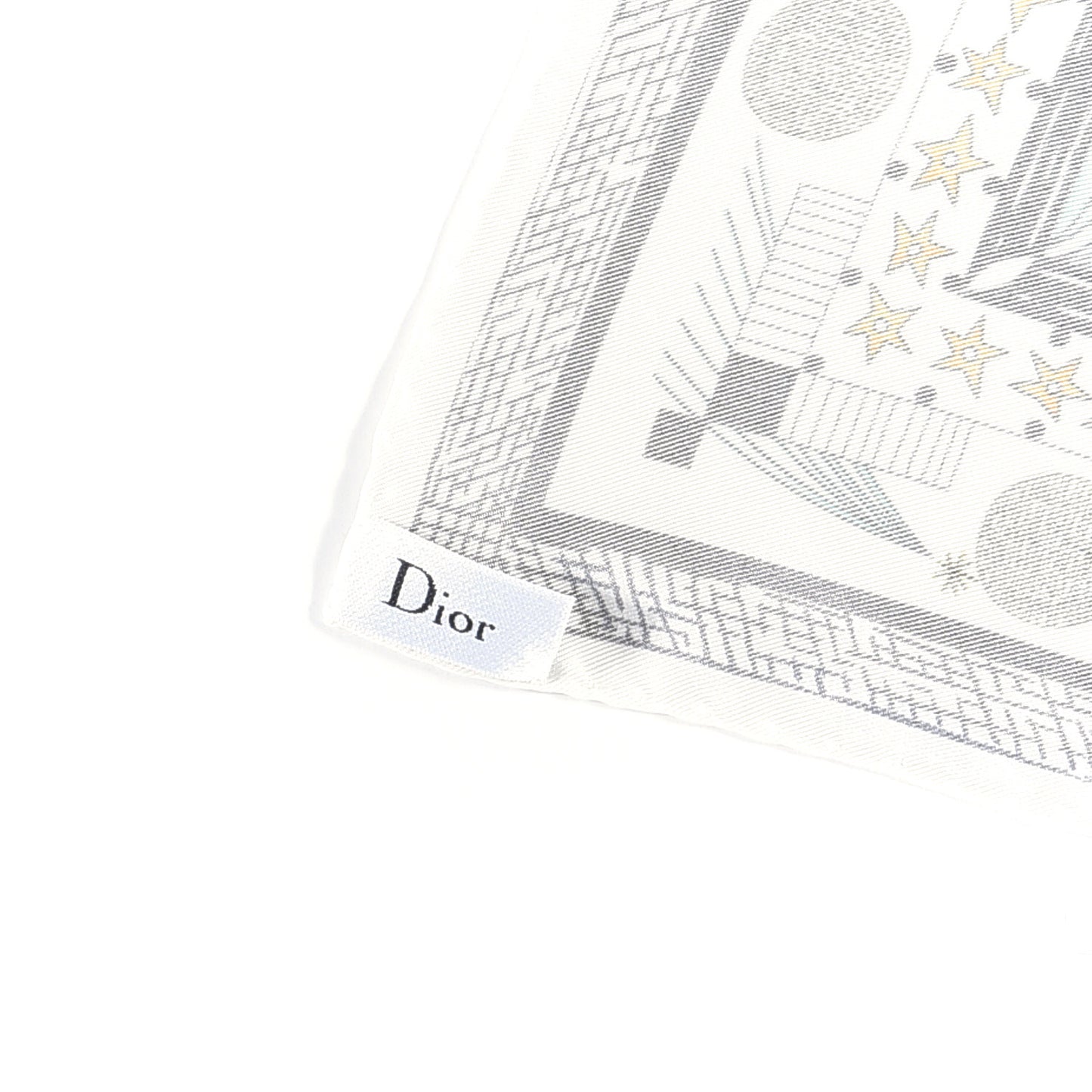 Silk La Lune Square Scarf