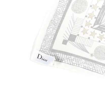 Christian Dior Silk La Lune Square Scarf 3 of 4