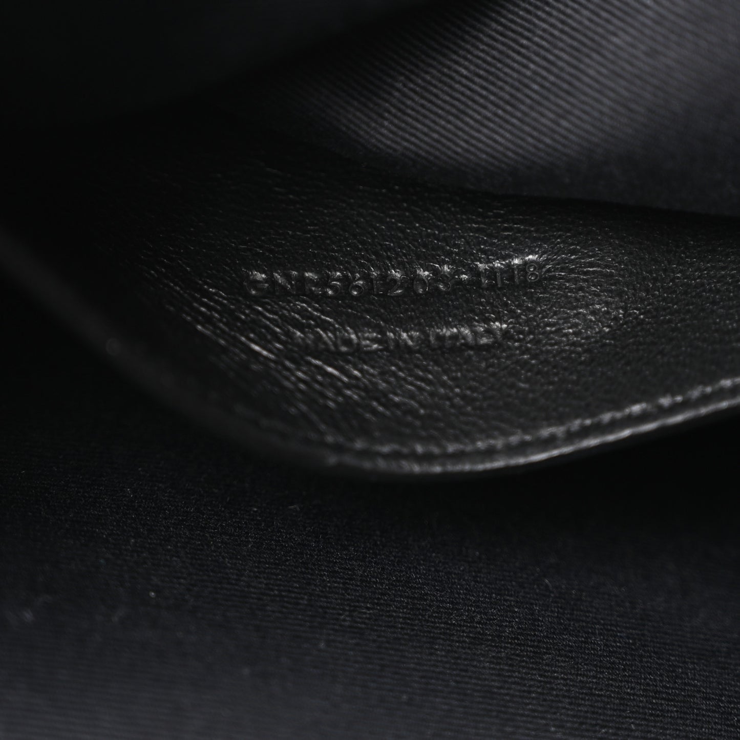 Canvas Calfskin Small Uptown Tote Black