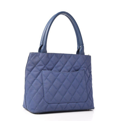 Chanel Canvas Caviar Tassel Tote Blue 3 of 11