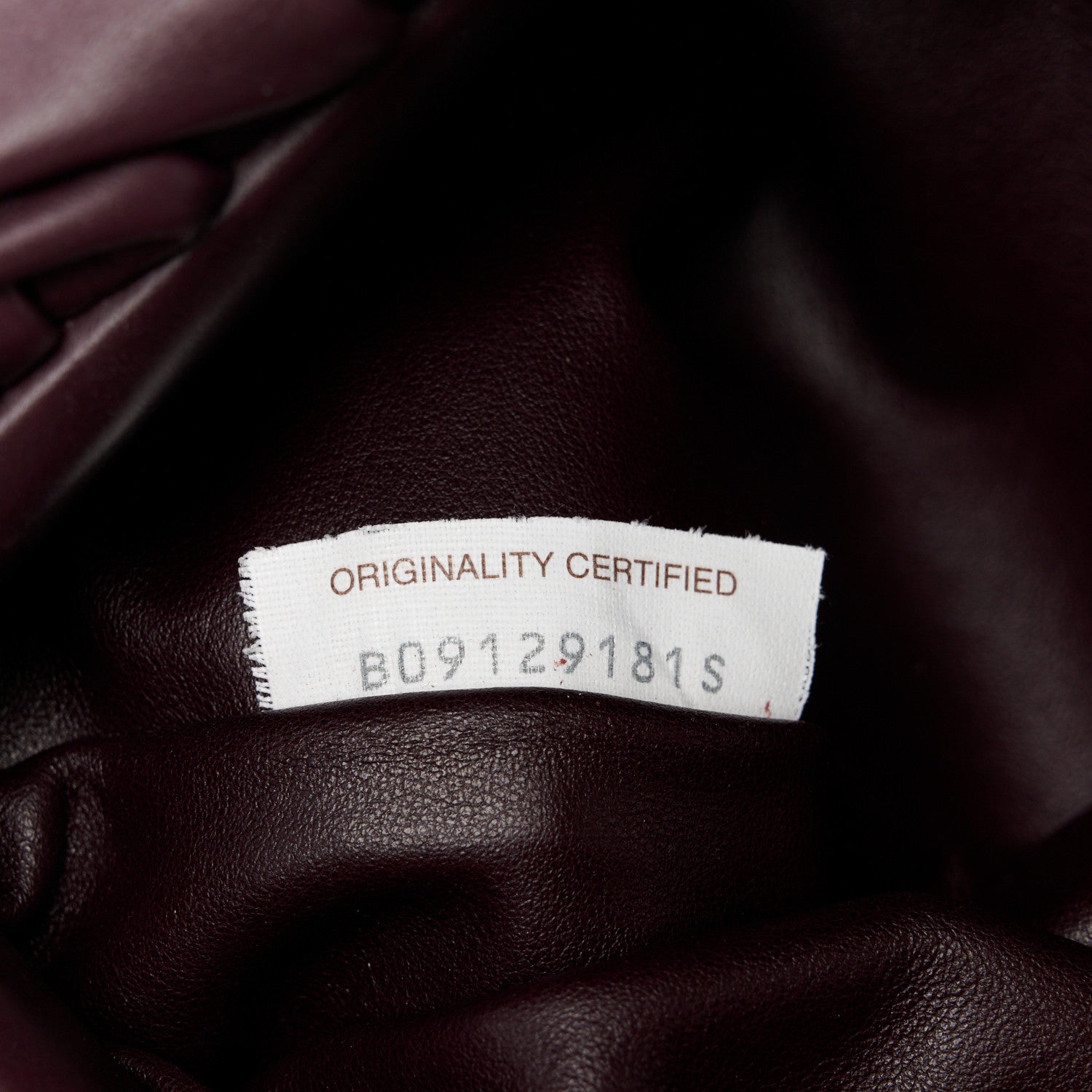Bottega Veneta Calfskin The Pouch Chain Grape 7 of 11