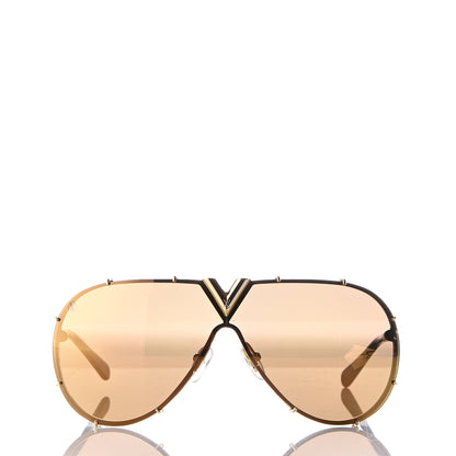 Louis Vuitton LV Drive Sunglasses Z0896E Gold 2 of 9