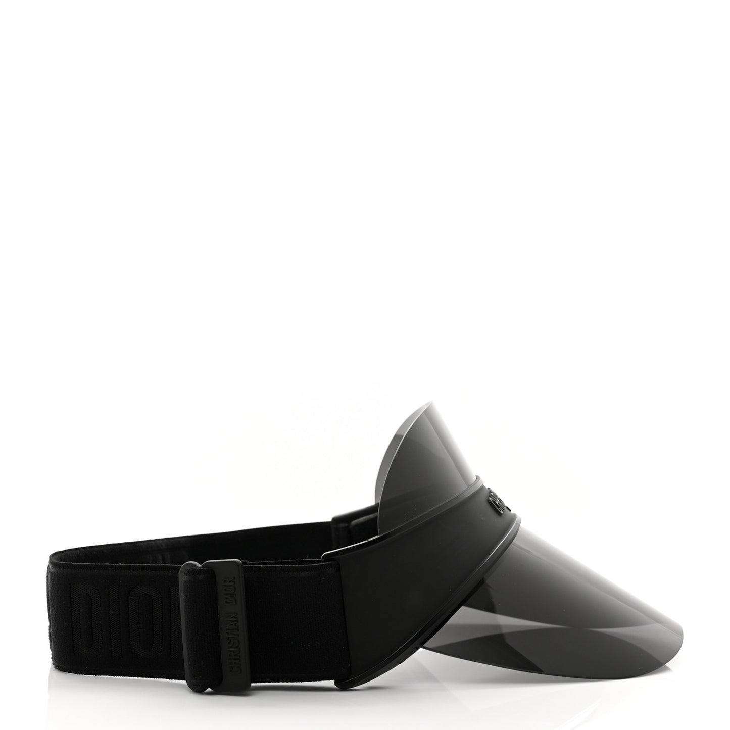 Mirrored DiorClubV1U Sun Visor Black