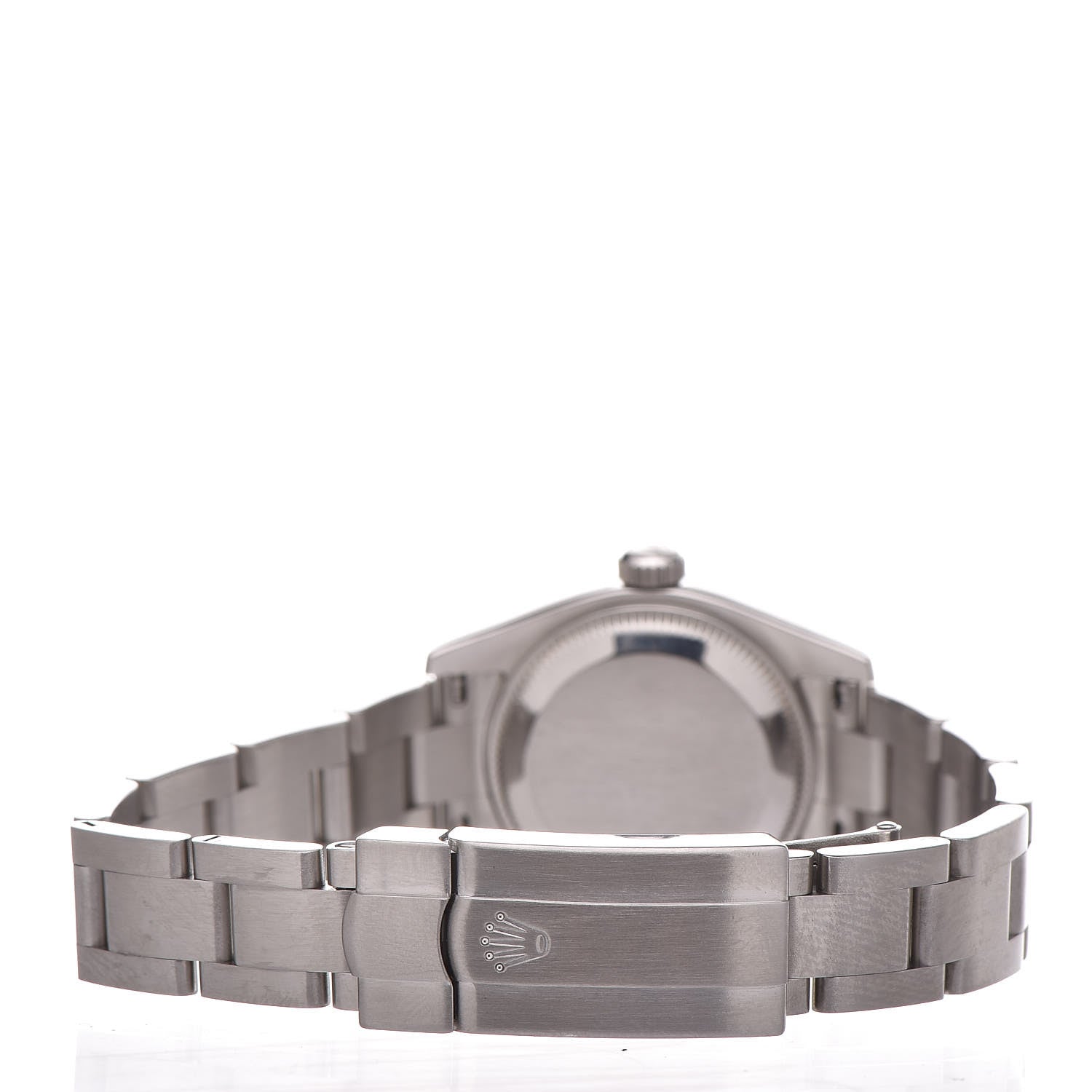 Rolex Stainless Steel 26mm Oyster Perpetual Watch Pink Index 176200 4 of 6