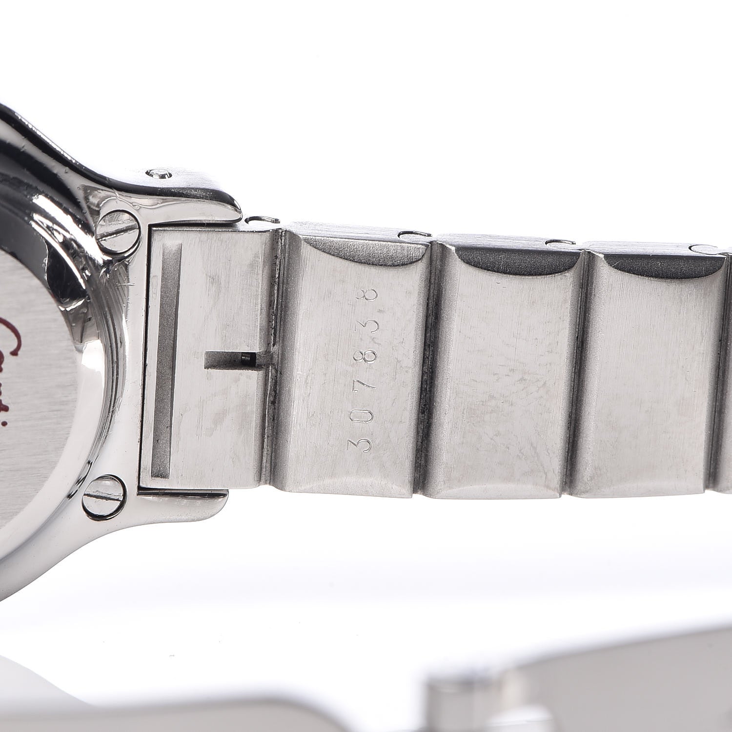 Cartier Stainless Steel 18K Yellow Gold Diamond 25mm Santos Octagon Automatic Watch Black 8 of 11