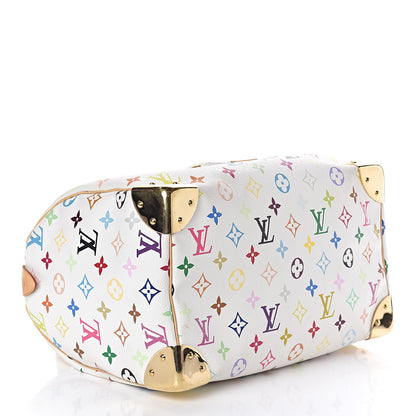 Louis Vuitton Monogram Multicolor Speedy 30 White 4 of 8