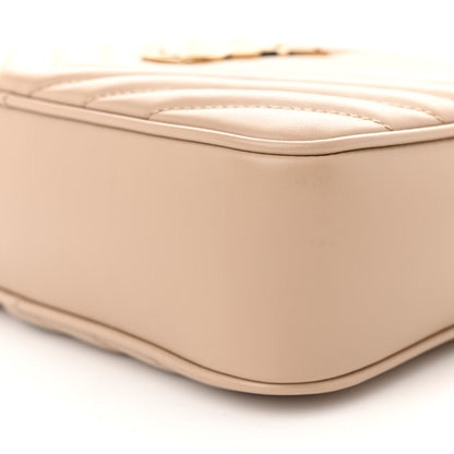 Saint Laurent Calfskin Matelasse Monogram Lou Camera Bag Dark Beige 10 of 10