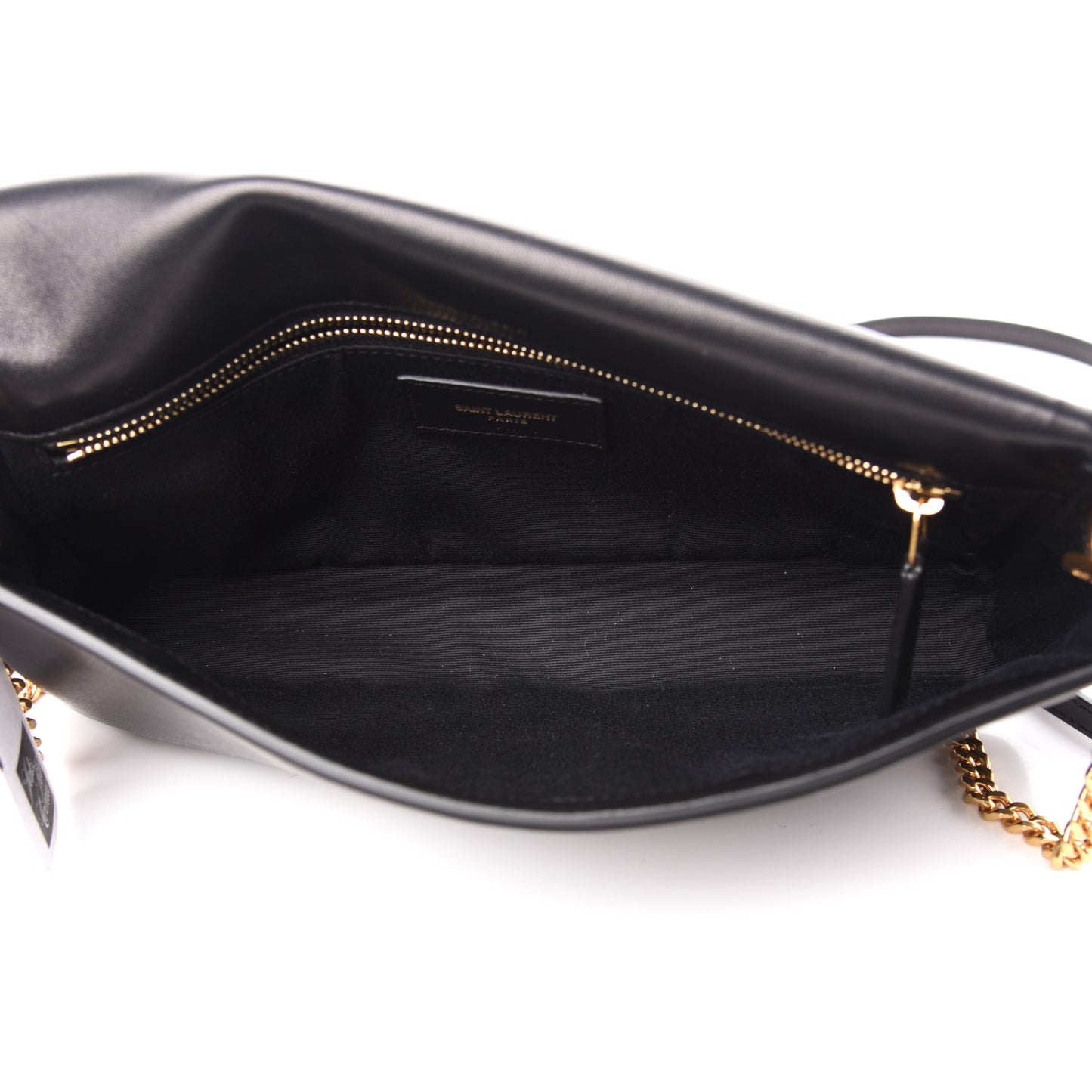 Lambskin Monogram Tassel Kate 99 Black