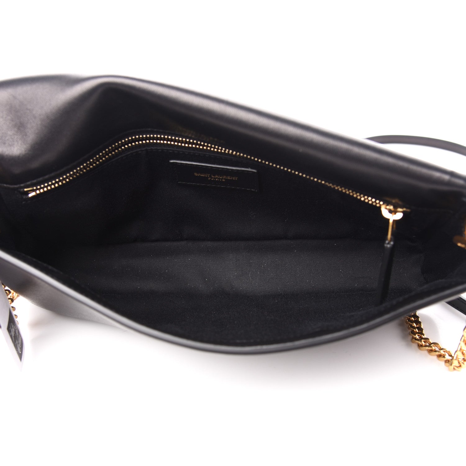 Saint Laurent Lambskin Monogram Tassel Kate 99 Black 5 of 12