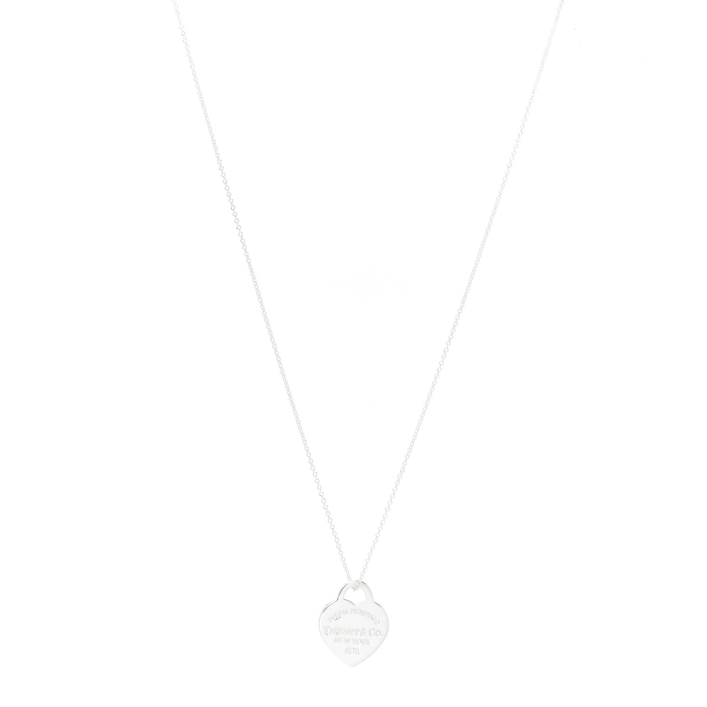 Sterling Silver Small Return to Tiffany Heart Pendant Necklace