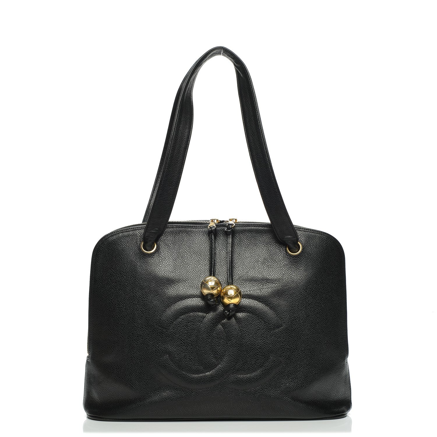 Chanel Caviar CC Shoulder Bag Black 1 of 11