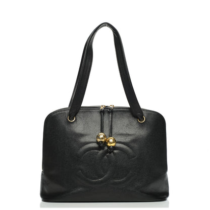 Chanel Caviar CC Shoulder Bag Black 1 of 11