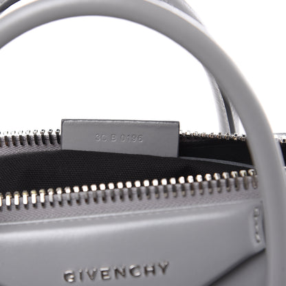 Givenchy Shiny Lord Calfskin Small Antigona Pearl Grey 9 of 17