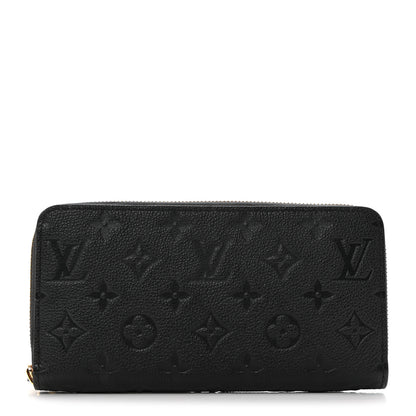 Louis Vuitton Empreinte Zippy Wallet Black 1 of 6