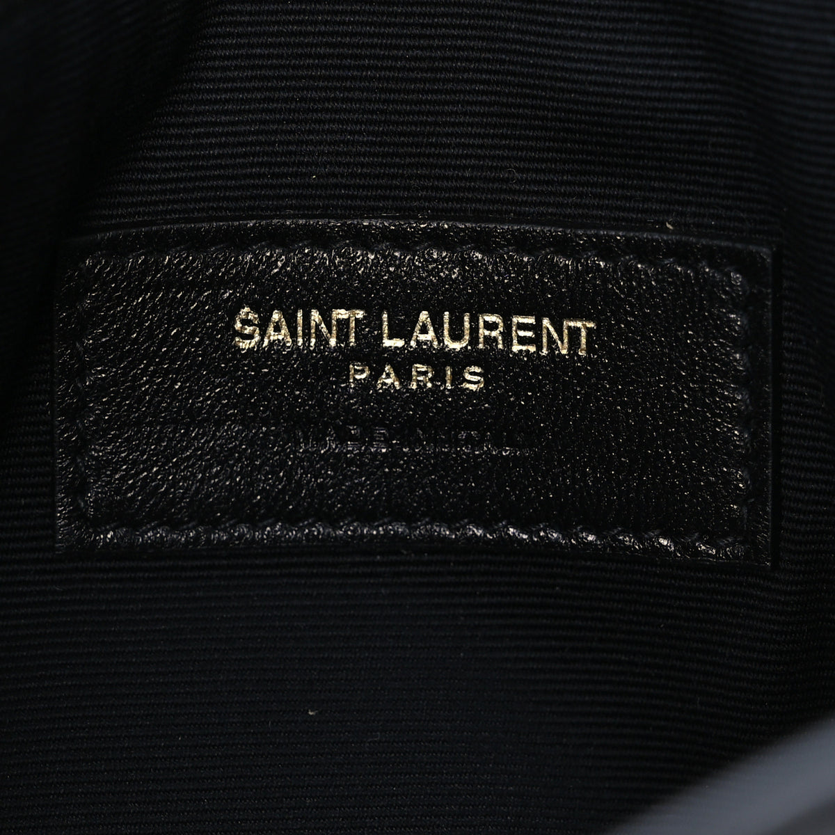 Saint Laurent Grain De Poudre Uptown Pouch Black 6 of 9