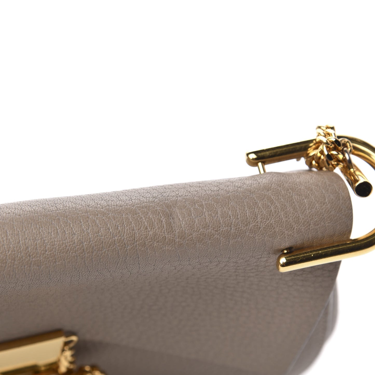 Grained Lambskin Drew Shoulder Bag