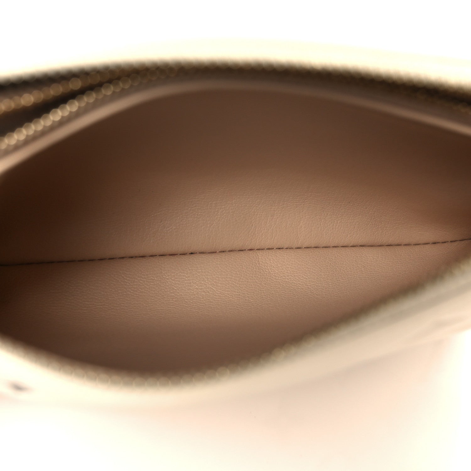 Louis Vuitton Lambskin Embossed Monogram Tricolor By The Pool Coussin BB Beige 8 of 11