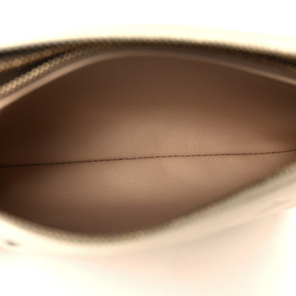 Louis Vuitton Lambskin Embossed Monogram Tricolor By The Pool Coussin BB Beige 8 of 11