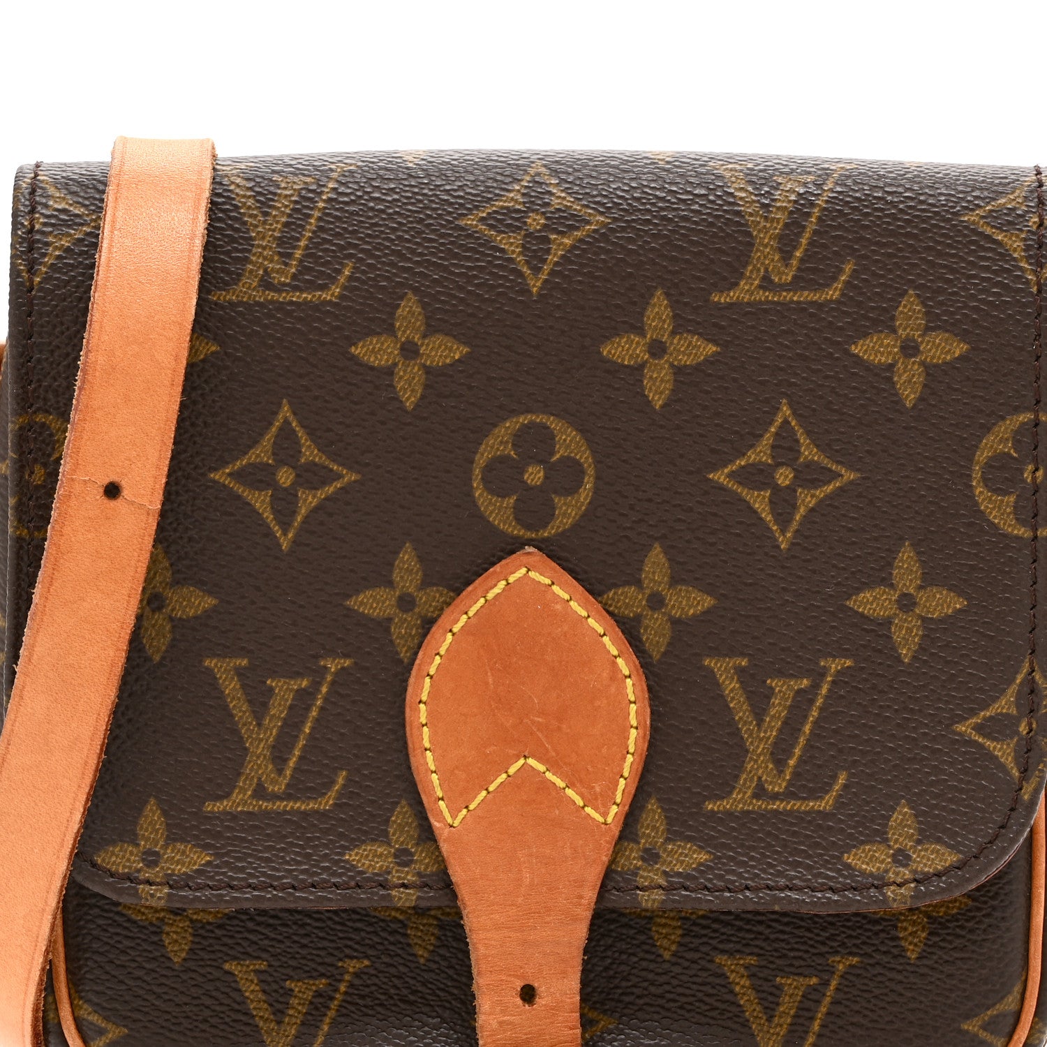 Louis Vuitton Monogram Cartouchiere 17 8 of 10