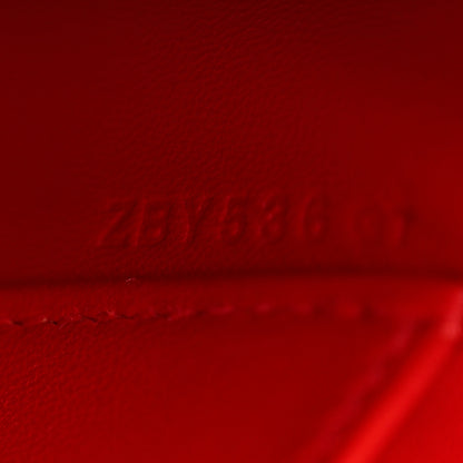 Hermes Epsom Mini Kelly Sellier 20 Rouge de Coeur 7 of 11