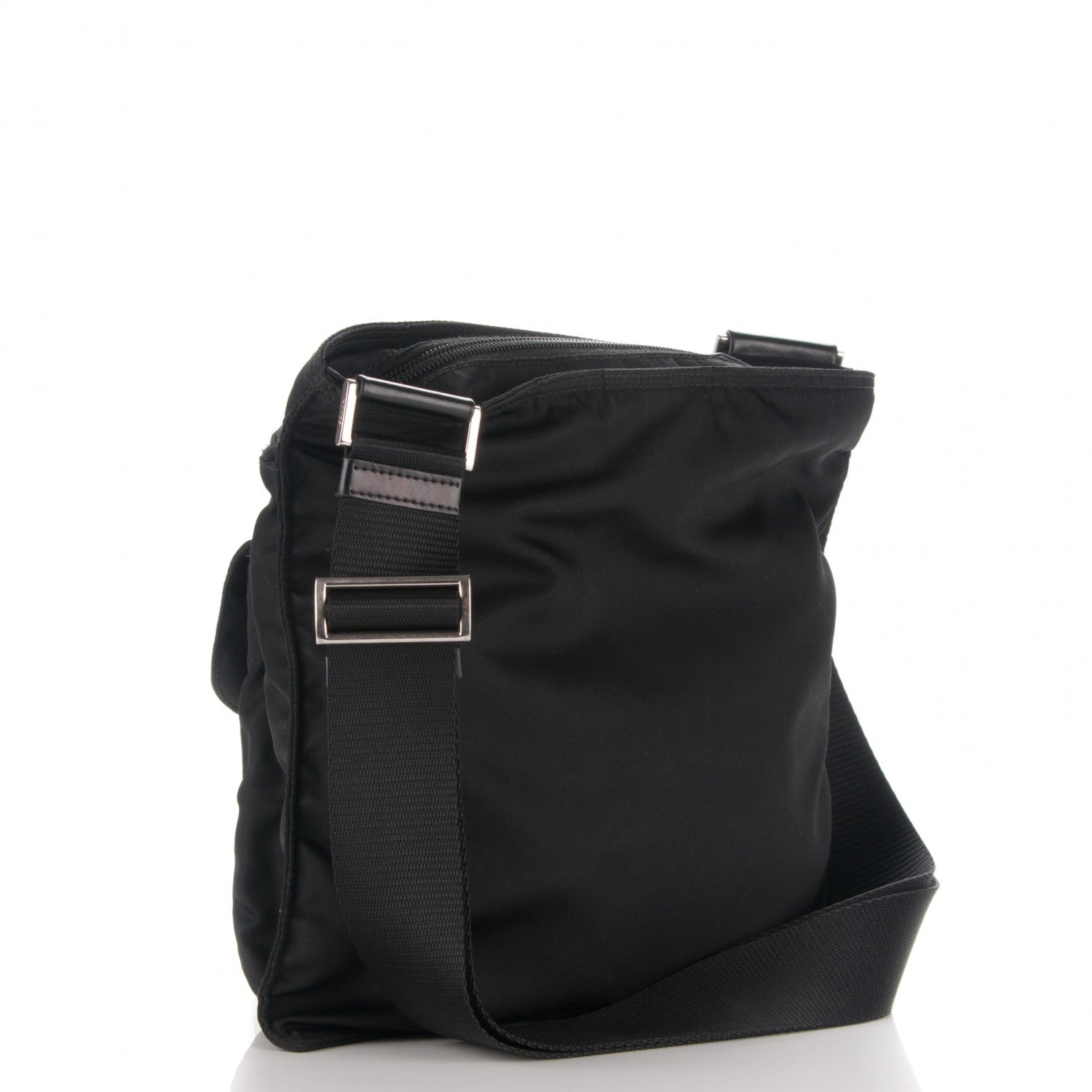 Prada Nylon Vela Messenger Black 3 of 8