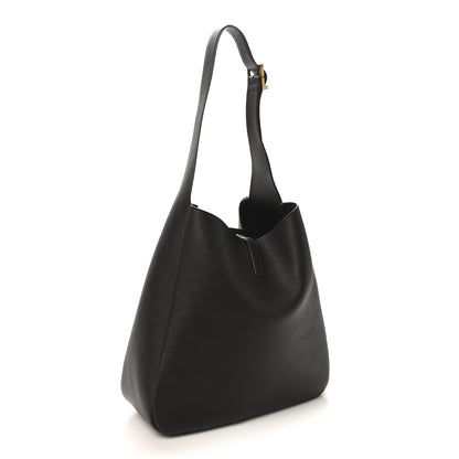 Saint Laurent Supple Calfskin Large Le 5 A 7 Soft Hobo Chocolate 4 of 10