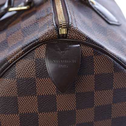 Louis Vuitton Damier Ebene Speedy 30 7 of 10