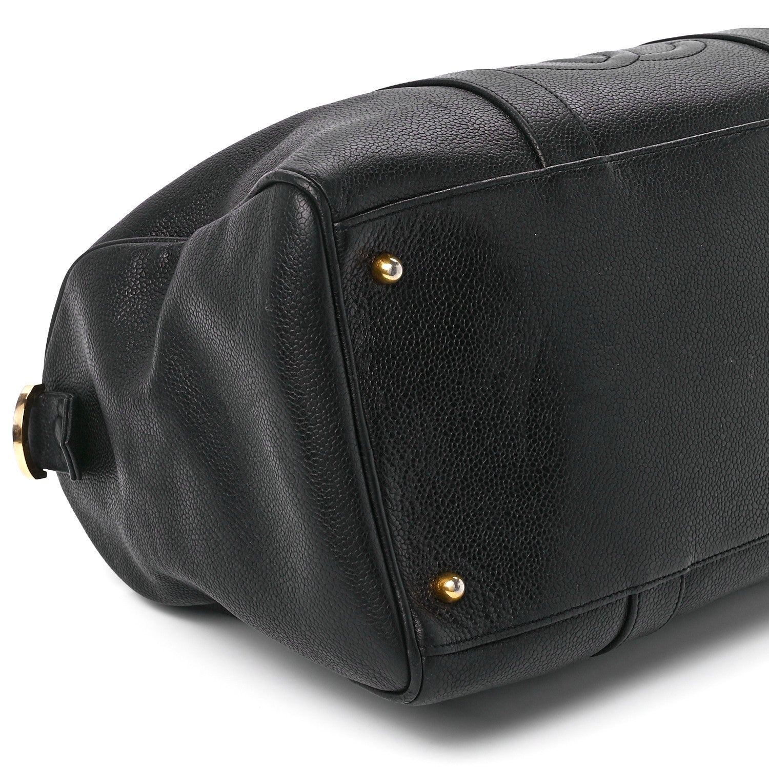 Chanel Caviar Timeless CC Duffel Bag Black 11 of 12