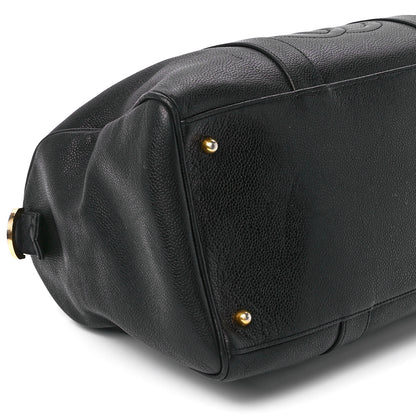 Chanel Caviar Timeless CC Duffel Bag Black 11 of 12