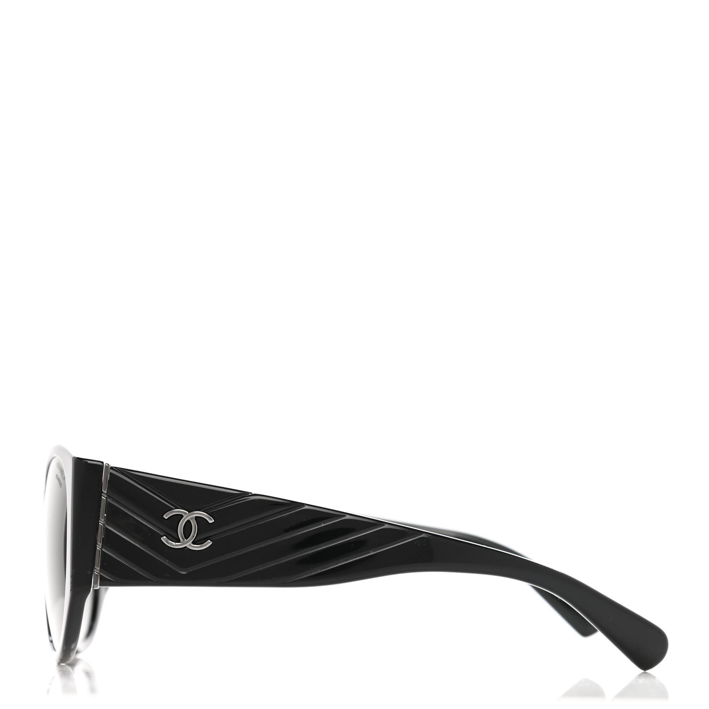 Oval Sunglasses 5411-A Black