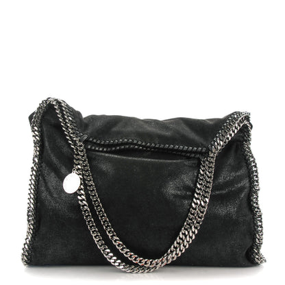 Stella McCartney Shaggy Deer Big Falabella Tote Black 1 of 9