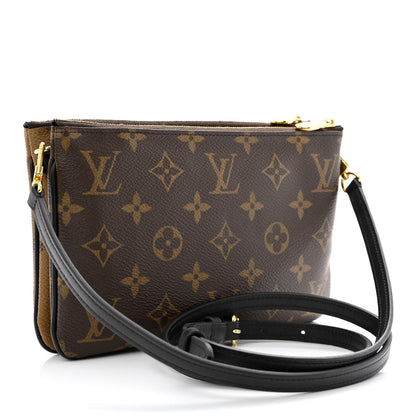 Louis Vuitton Reverse Monogram Giant Double Zip Pochette 3 of 10