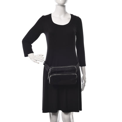 Valentino Garavani Nylon VLTN Banane Belt Bag Black 2 of 9