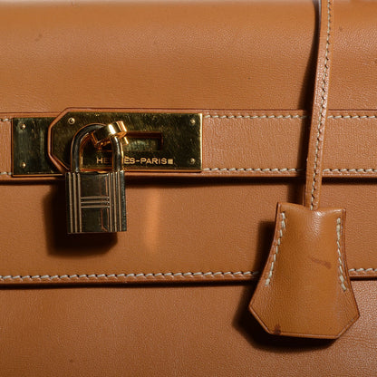 Hermes Box Kelly Retourne 40 Naturelle 21 of 21