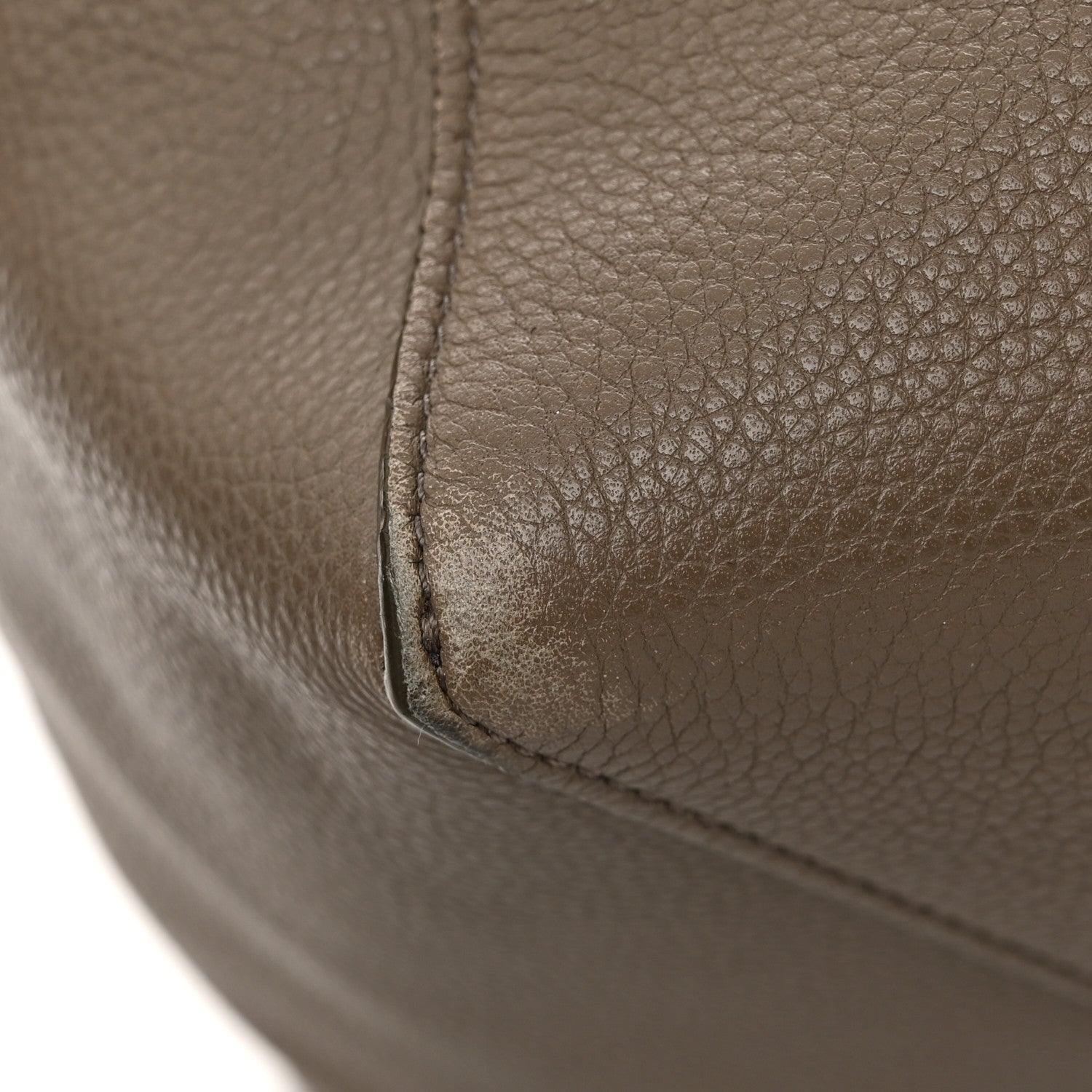 Celine Soft Grained Calfskin Medium Belt Cabas Phantom Taupe 11 of 14