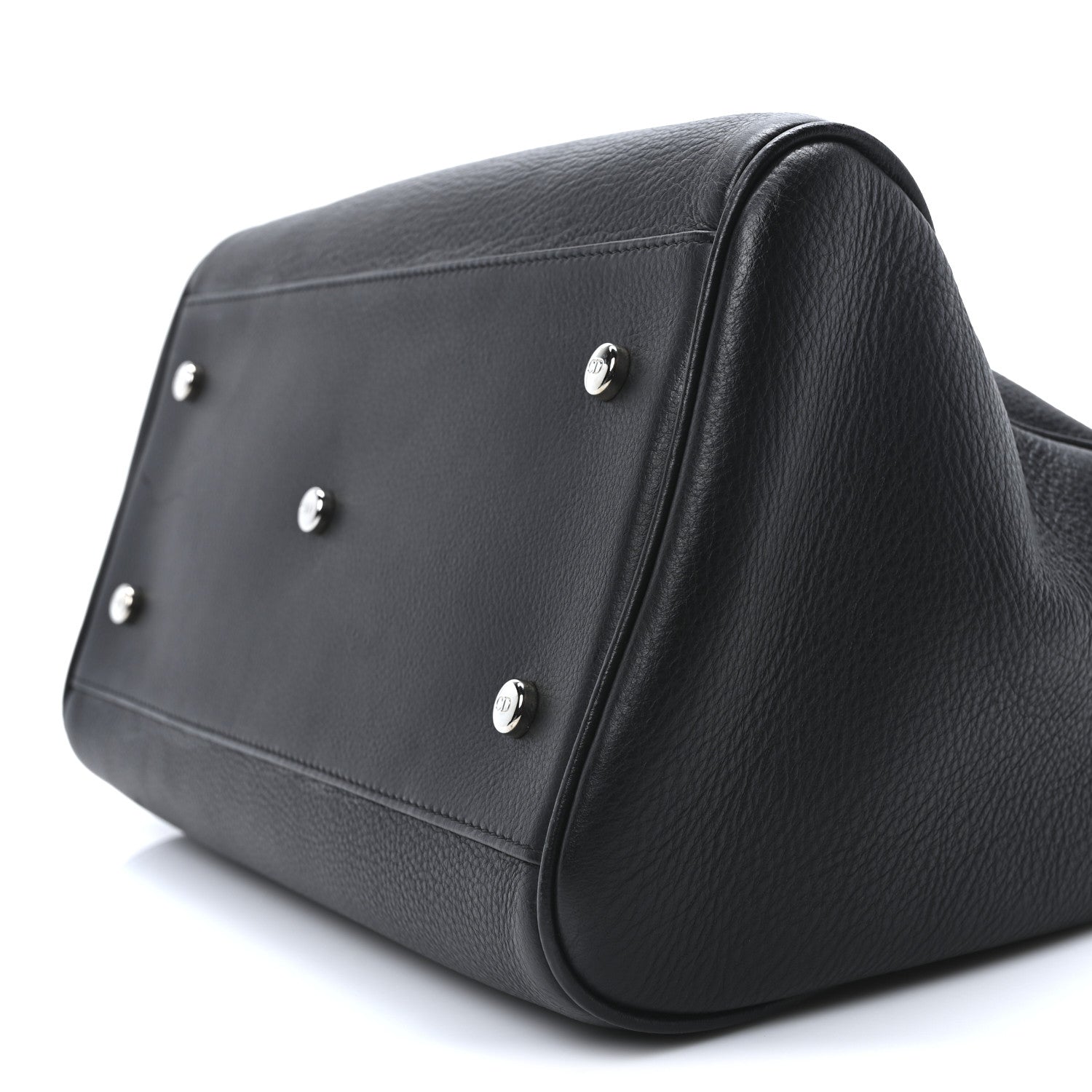 Christian Dior Smooth Deerskin Granville Polochon Black 10 of 10