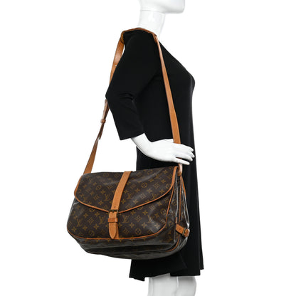 Louis Vuitton LOUIS VUITTON Monogram Saumur 35 2 of 11