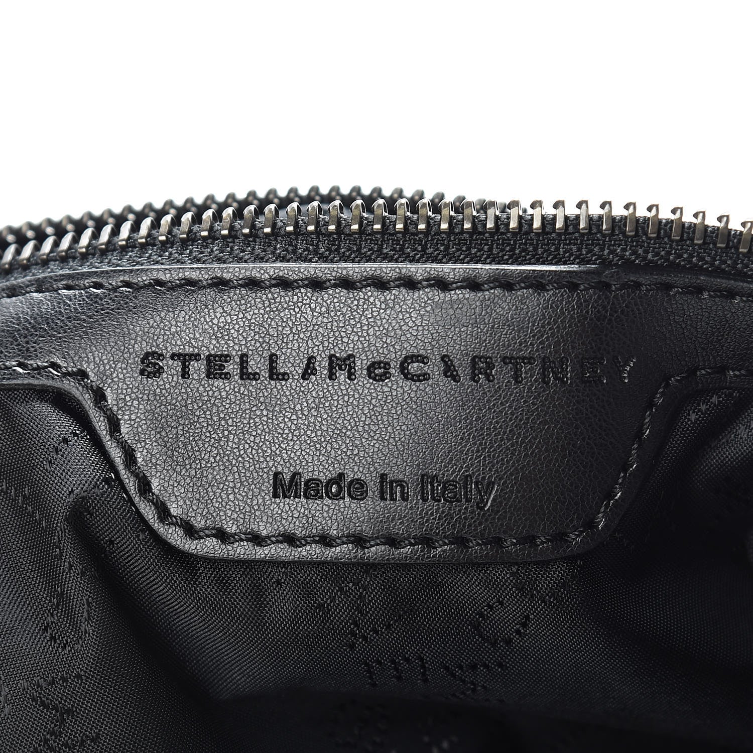 Stella McCartney Linen Zebra Falabella Fold Over Tote 7 of 11