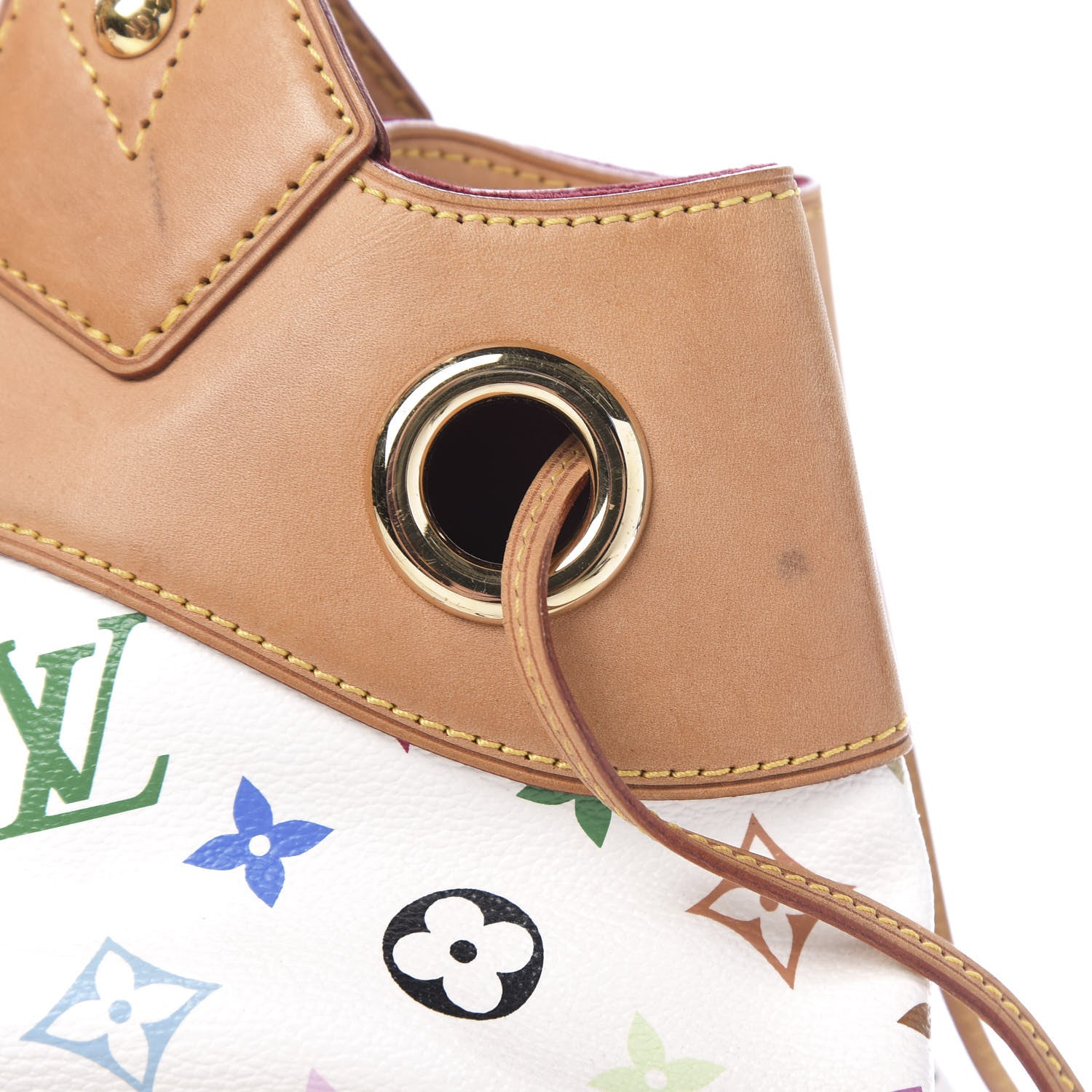 Louis Vuitton Monogram Multicolor Ursula White 7 of 12