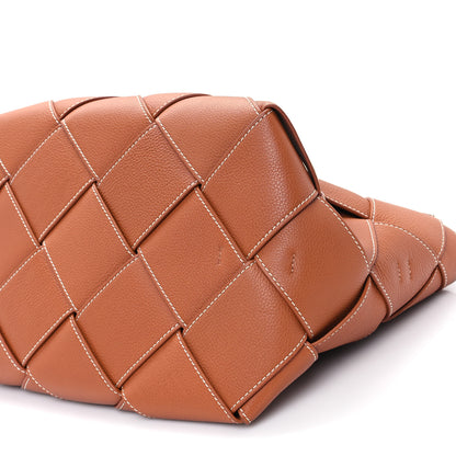 Loewe Soft Grained Calfskin Woven Basket Bag Tan 11 of 11