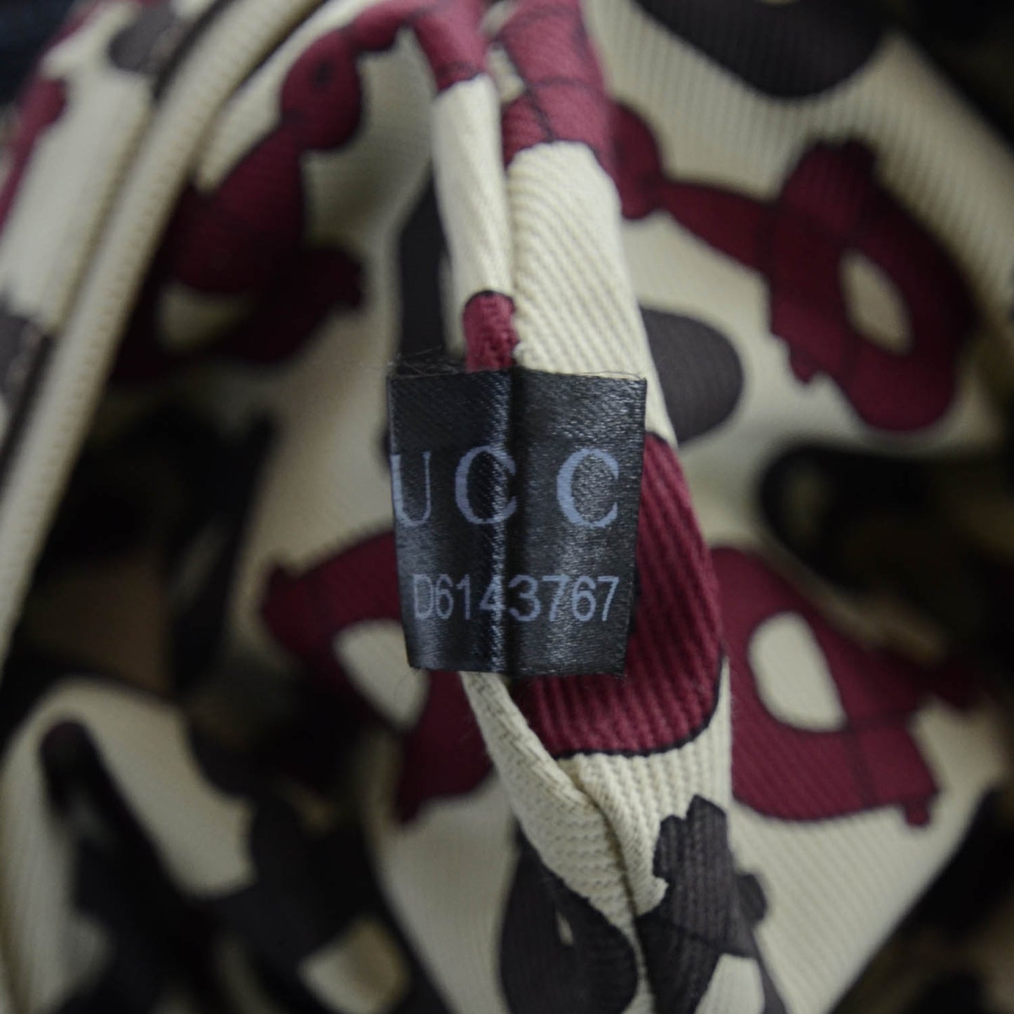 Guccissima Half Moon Bamboo Ring Hobo