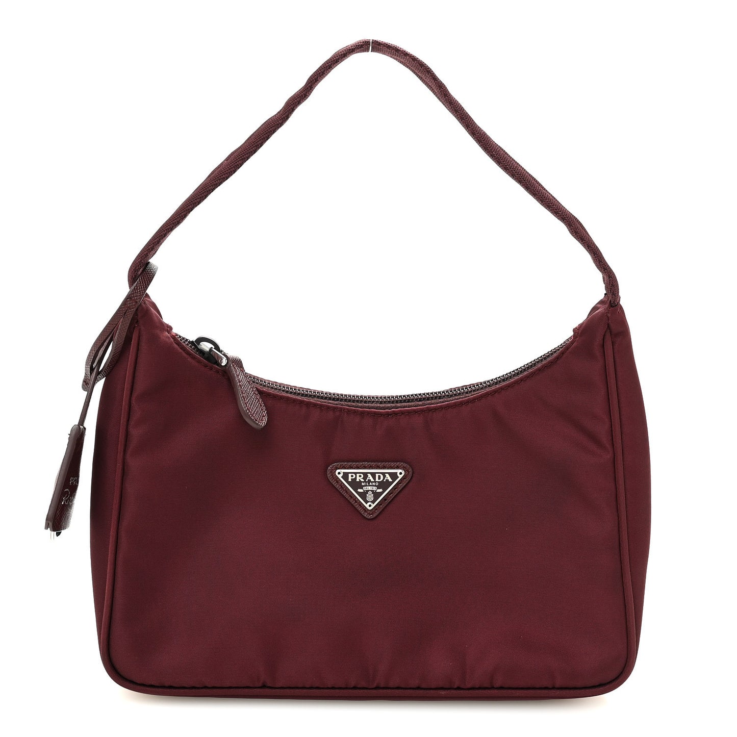 Tessuto Nylon Mini Re-Edition 2000 Bag Granato