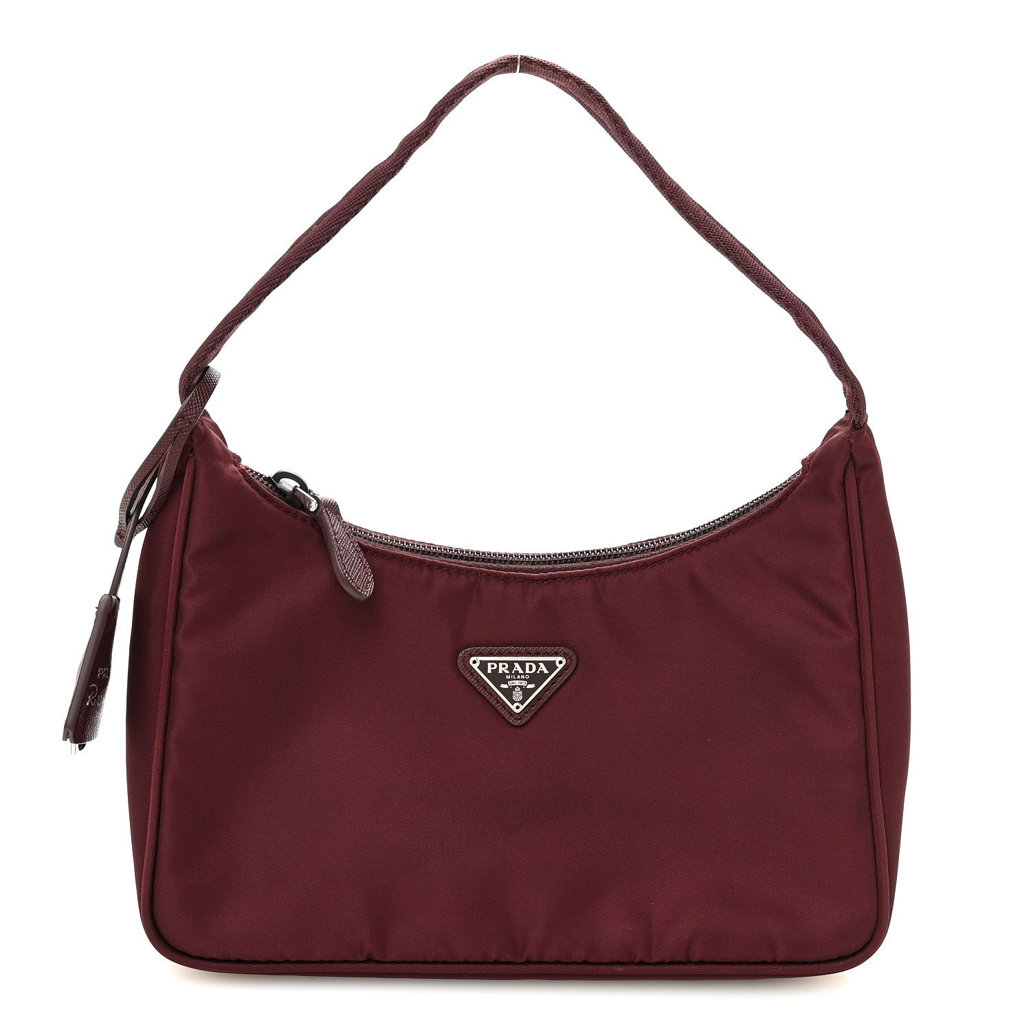 Prada Tessuto Nylon Mini Re-Edition 2000 Bag Granato 1 of 9